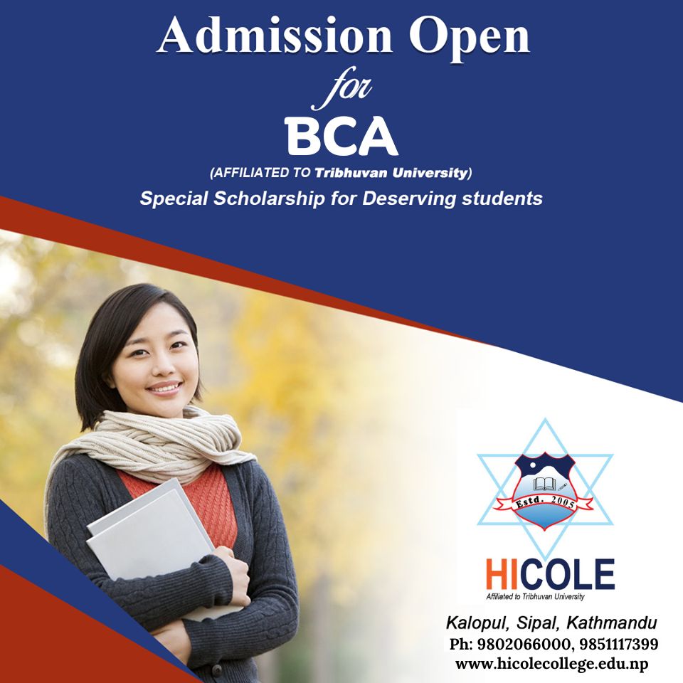 Admission Open in BCA